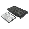 Premium Battery for Blackberry Torch, Torch 9800, Torch 2 9810 3.7V, 1100mAh - 4.07Wh