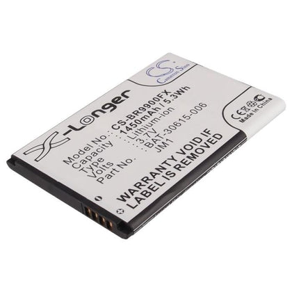 Premium Battery for Blackberry Bold Touch 9900, Pluto, Bold Touch 9930 3.7V, 1450mAh - 5.37Wh
