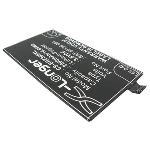 Premium Battery for Blackberry Z30, Z30 LTE, STA100-1 3.8V, 2800mAh - 10.64Wh