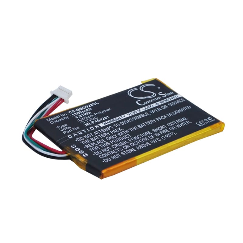 Premium Battery for Bambook Sd928+ 3.7V, 1300mAh - 4.81Wh