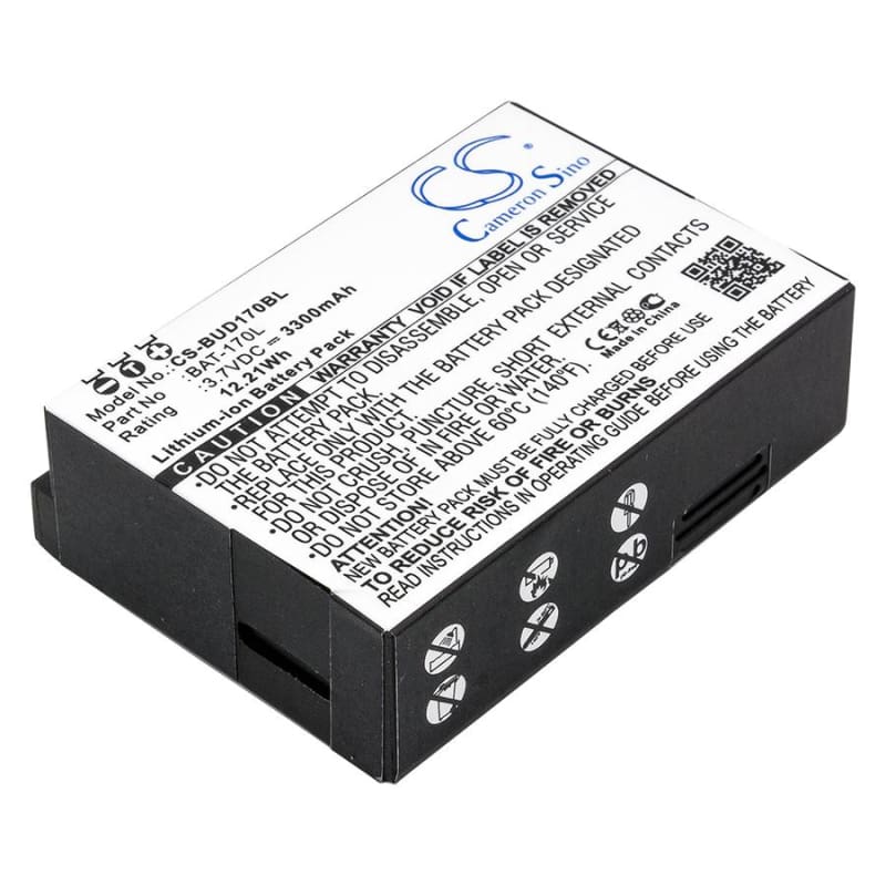 Premium Battery for Bluebird, Pidion Bm-170, Pidion Bm-170 Semi-rugged 3.7V, 3300mAh - 12.21Wh