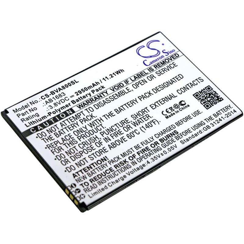 Premium Battery for Blackview, A8 Max 3.8V, 2950mAh - 11.21Wh