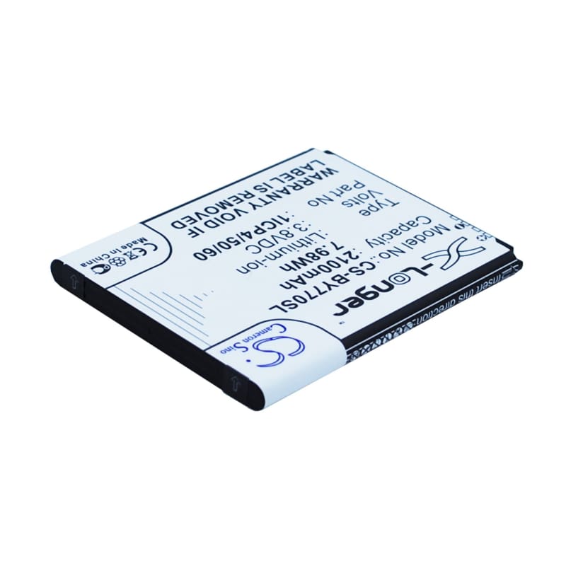 Premium Battery for Beurer, 952.62, 952-62, By77 3.8V, 2100mAh - 7.98Wh