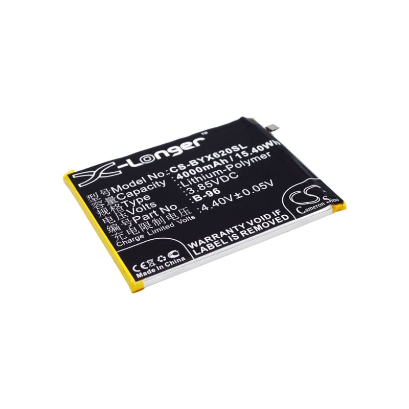 Premium Battery for BBK VIVO X6 Plus A, VIVO X6 Plus A Dual SIM TD-LTE 3.85V, 4000mAh - 15.40Wh