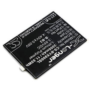Premium Battery for Bbk, Vivo X9, Vivo, X9 3.85V, 3000mAh - 11.55Wh