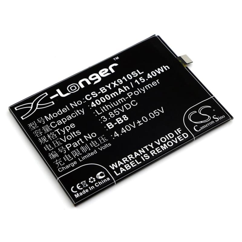 Premium Battery for Bbk, Vivo X9 Plus, Vivo X9 Plus Dual Sim, Vivo, X9 Plus 3.85V, 4000mAh - 15.40Wh