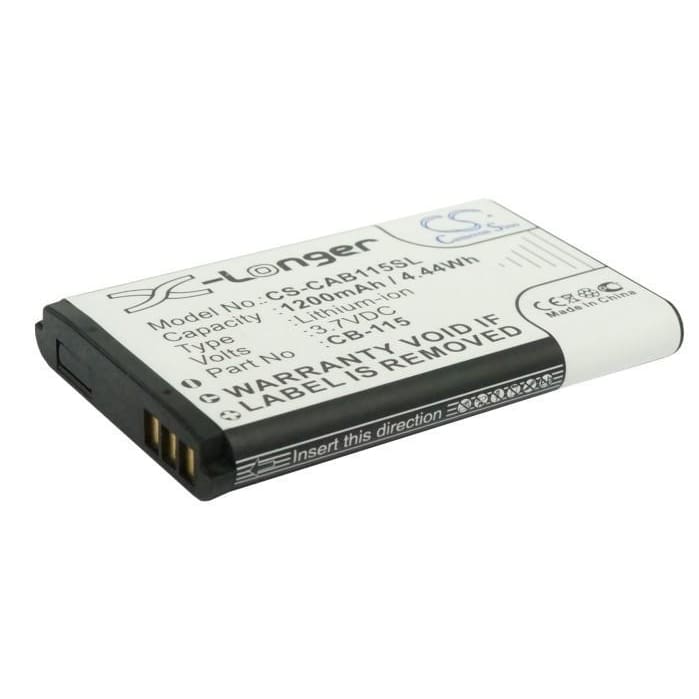 Premium Battery for CAT B100 3.7V, 1200mAh - 4.44Wh