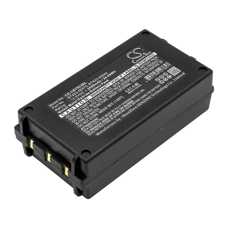 Premium Battery for Cattron Theimeg, Easy U. Mini, Th-ec 30 U. 40, Th-ec/lo 12V, 2000mAh - 24.00Wh