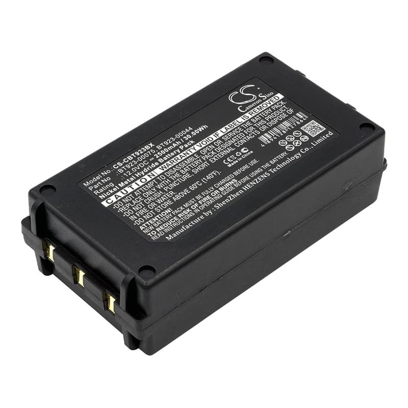 Premium Battery for Cattron Theimeg, Easy U. Mini, Th-ec 30 U. 40, Th-ec/lo 12V, 2500mAh - 30.00Wh