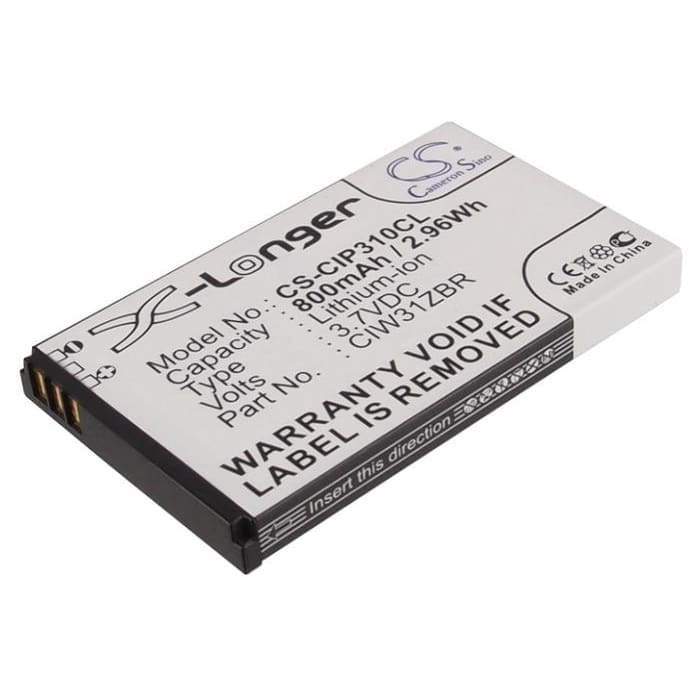Battery for Cisco WIP310, Linksys WIP310 3.7V 800mAh