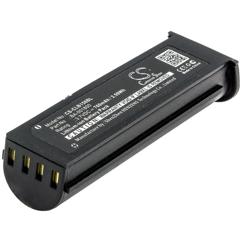 Premium Battery for Cipherlab, 1560, 1562, 1564 3.7V, 700mAh - 2.59Wh
