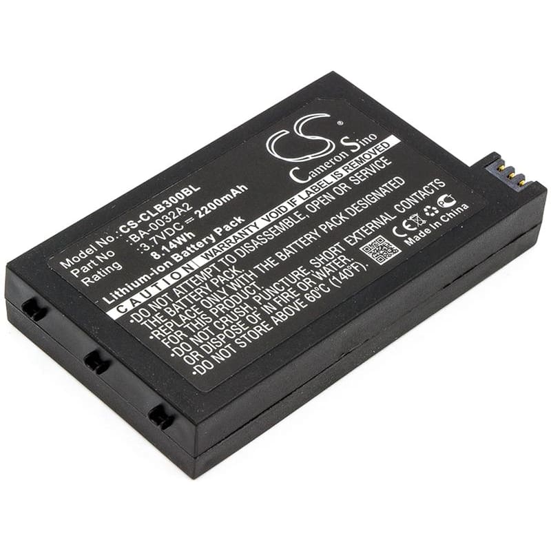 Premium Battery for Cipherlab, Cp30, Cp30-l, Cp50 3.7V, 2200mAh - 8.14Wh