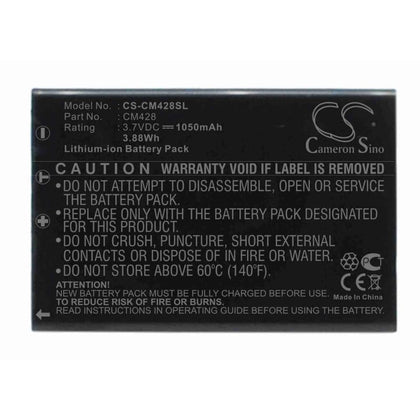 Premium Battery for Creative Divi Cam 428 Portable Mp3 Player 3.7V, 1050mAh - 3.89Wh