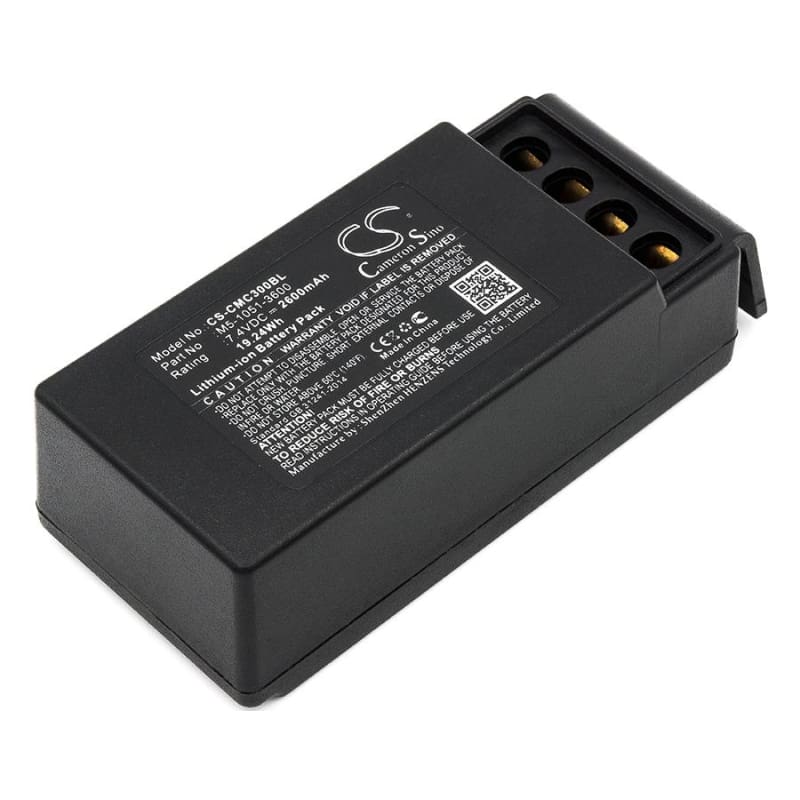 Premium Battery for Cavotec, M9-1051-3600 Ex, Mc-3, Mc-3000 7.4V, 2600mAh - 19.24Wh