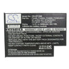 New Premium Notebook/Laptop Battery Replacements CS-CP1300