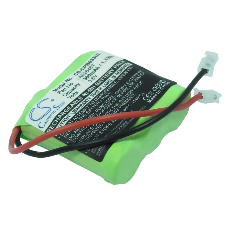 Battery for Universal 2/3AAA x 3 3.6V 300mAh
