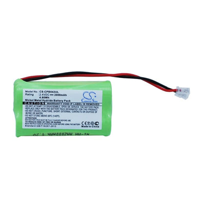 Premium Battery for Universel, Aa X 2 2.4V, 2000mah - 4.80Wh