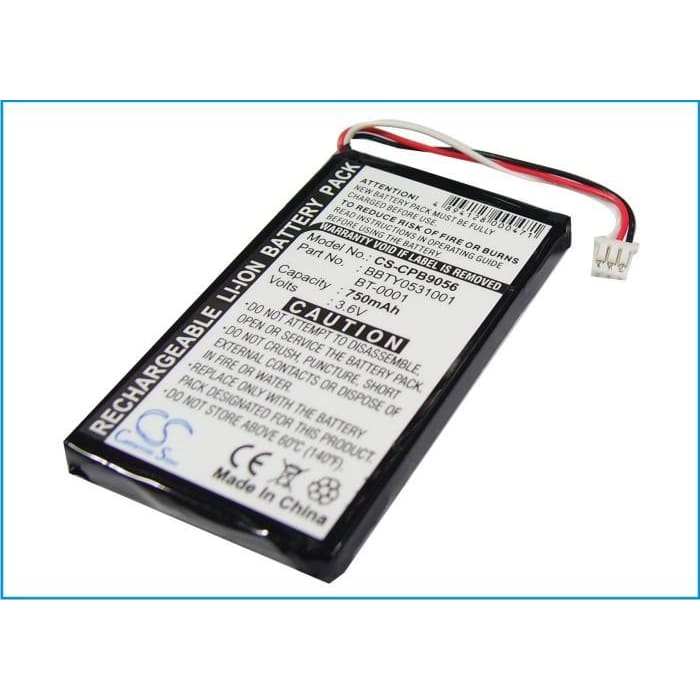 Battery for Uniden DCX770, DMX776, DMX778 3.7V 750mAh