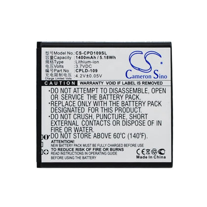 Premium Battery for Coolpad 8070D 3.7V, 1400mAh - 5.18Wh