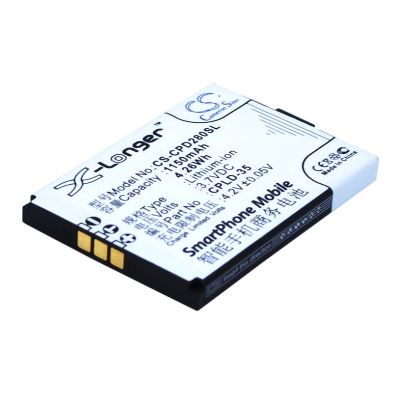 Premium Battery for Coolpad E600, D280, D520 3.7V, 1150mAh - 4.26Wh