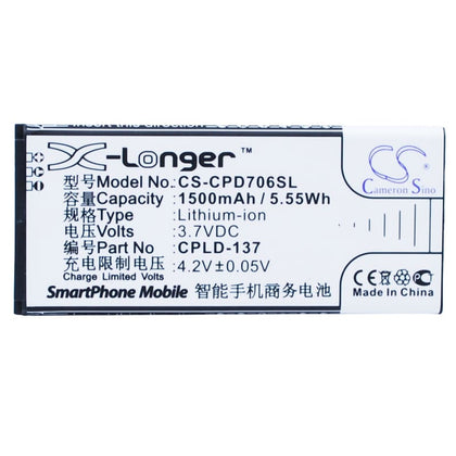 New Premium Mobile/SmartPhone Battery Replacements CS-CPD706SL