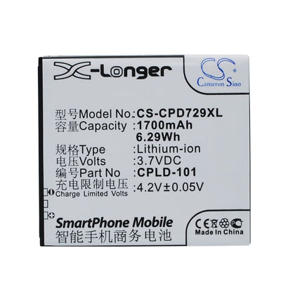 New Premium Mobile/SmartPhone Battery Replacements CS-CPD729XL