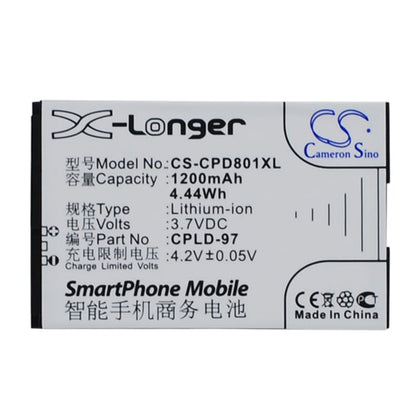 New Premium Mobile/SmartPhone Battery Replacements CS-CPD801XL