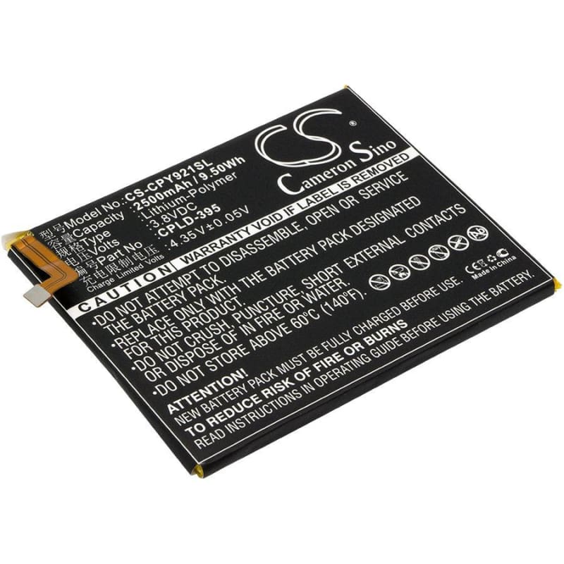 Battery for Coolpad Y91-921, Torino R108, Fengshang Pro 2 3.8V 2500mAh