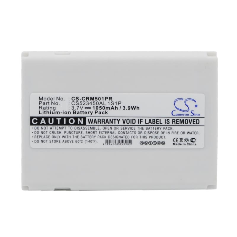 New Premium Pager Battery Replacements CS-CRM501PR