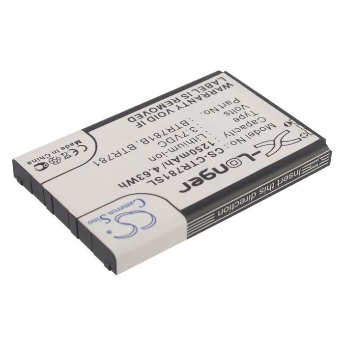 Battery for Casio C781, GzOne Ravine 2 3.7V 1250mAh