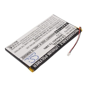 Premium Battery for Cowon Pmp A2 20gb, Pmp A2 30gb, Pmp A3 60gb 3.7V, 3600mAh - 13.32Wh