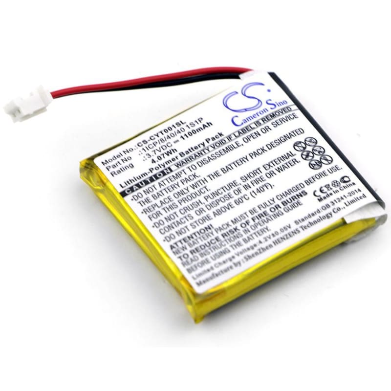 Premium Battery for Coyote, Plus, S 3.7V, 1100mAh - 4.07Wh
