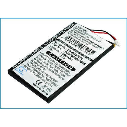 Premium Battery for Creative Zen Neeon, Zen Neeon 2, Zen Neeon Dap-md0005 3.7V, 850mAh - 3.15Wh
