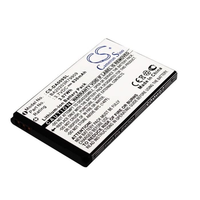 Premium Battery for Creative Zen Micro Photo 3.7V, 830mAh - 3.07Wh