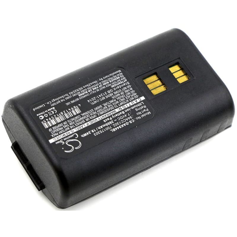 Premium Battery for Datalogic, 944501055, 944501056, 944501057 7.4V, 2600mAh - 19.24Wh