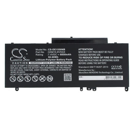 New Premium Notebook/Laptop Battery Replacements CS-DE1550NB