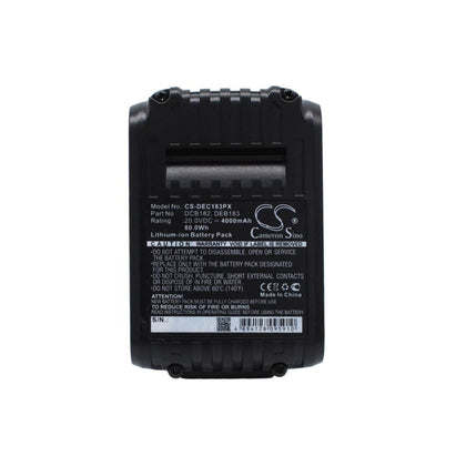 Premium Battery for Dewalt Dcd740, Dcd740b, Dcd780 20V, 4000mAh - 80.00Wh
