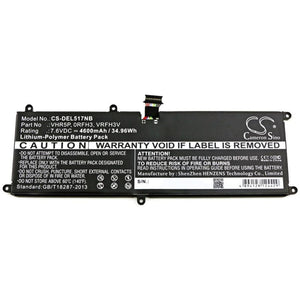 New Premium Notebook/Laptop Battery Replacements CS-DEL517NB