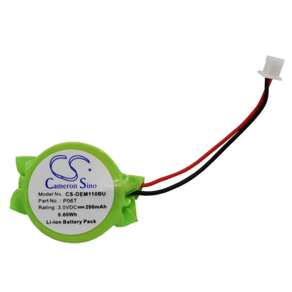 Premium Battery for Dell Alienware M11x, Alienware M11x R1, Alienware M11x R2 3.0V, 200mAh - 0.60Wh