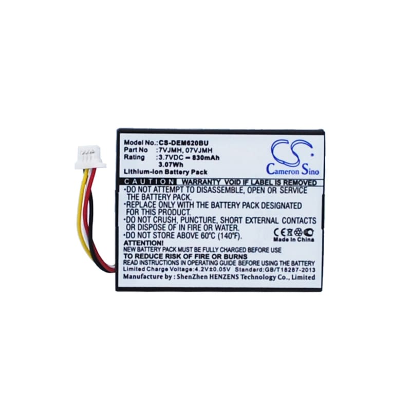 Premium Battery for Dell Poweredge M620, Poweredge R320, Poweredge R420 3.7V, 830mAh - 3.07Wh