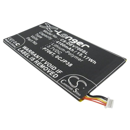 Premium Battery for Dell Venue 7, Venue 8, Venue 7 3740 3.7V, 4100mAH - 15.17Wh