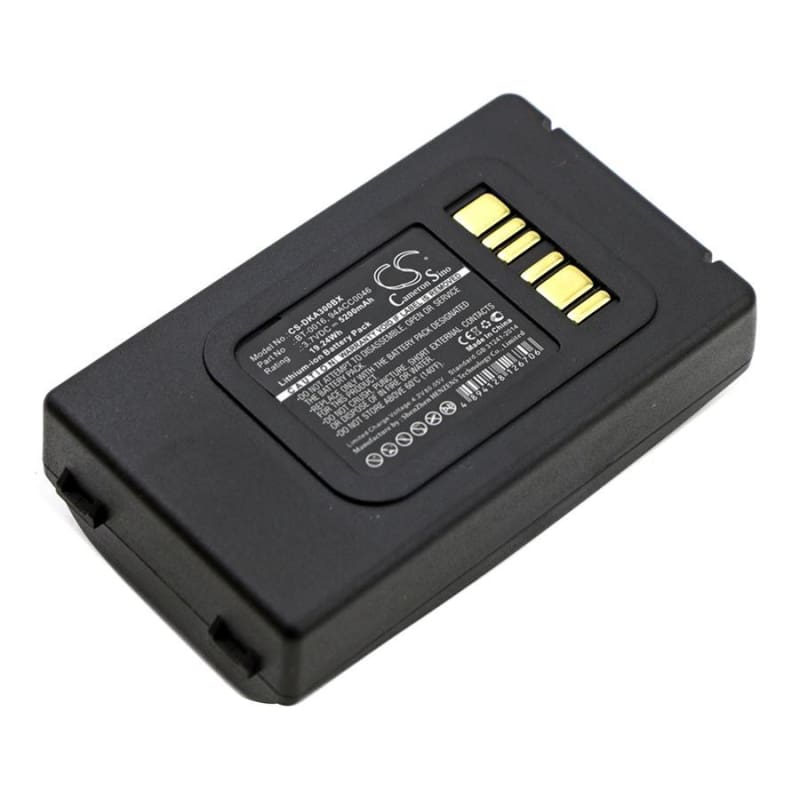 Premium Battery for Datalogic, Skorpio X3 3.7V, 5200mAh - 19.24Wh