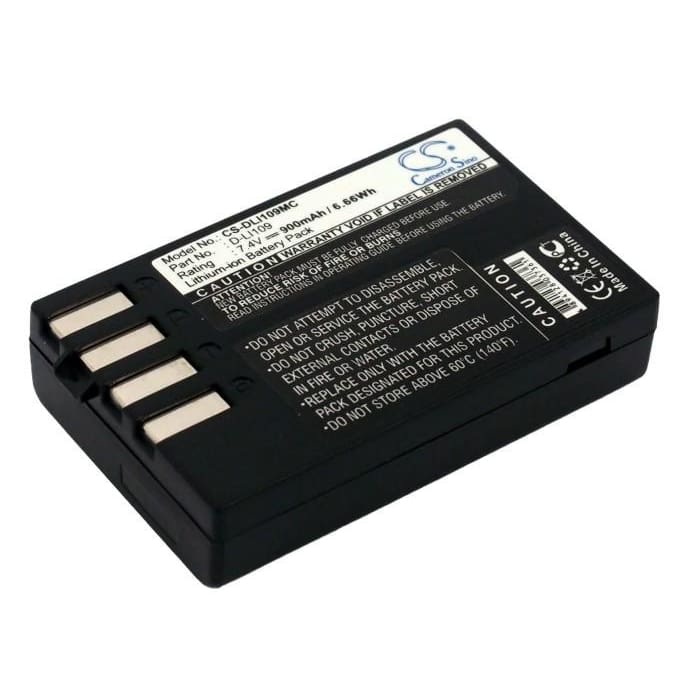 Premium Battery for Pentax K-2, K-r 7.4V, 900mAh - 6.66Wh