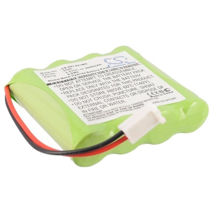 Premium Battery for Delphi Portable Tourniquet, 9-2100, Pts Ii Twin 4.8V, 2000mAh - 9.60Wh