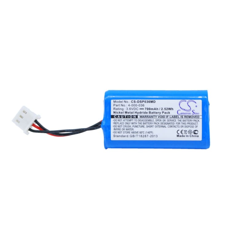 Premium Battery for Drummond Scientific Portable Pipet-aid Xl, Portable Pipet-aid Xp2, Portable Pipet-aid Pk 3.6V, 700mAh - 2.52Wh