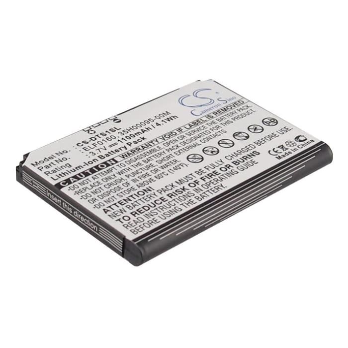 Battery for HTC Elf, Dopod S1, UTStarcom Vogue 3.7V 1100mAh