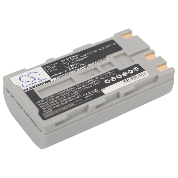 Premium Battery for Casio Dt-x30, Dt-x30g 7.4V, 2600mAh - 19.24Wh
