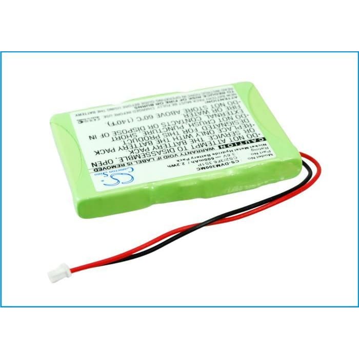 Premium Battery for Digital Ally Dvm 500, Dvm-rmt 3.6V, 600mAh - 2.16Wh