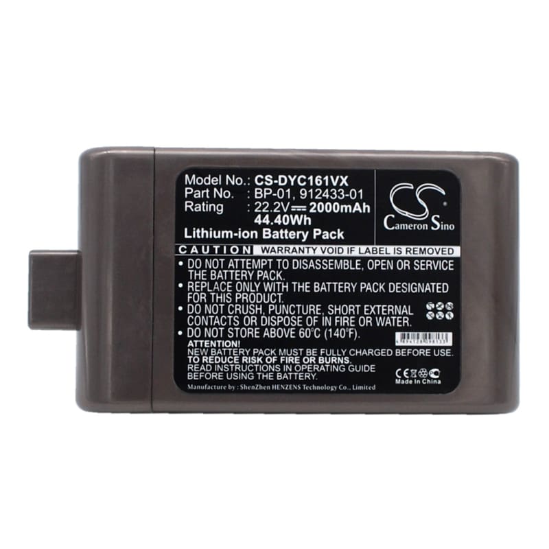 Battery for Dyson DC16, DC-16, DC16 Car 22.2V 2000mAh