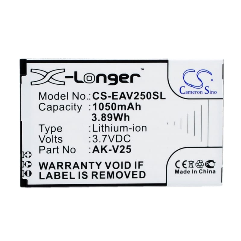 Battery for Emporia V25, V50, Pure 3.7V 1050mAh